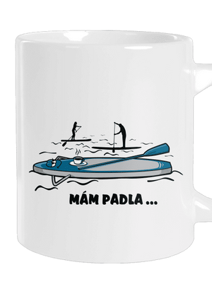 Mám padla velký hrnek White