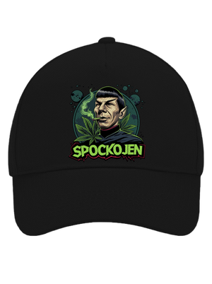 Spockojen kšiltovka baseballka Black