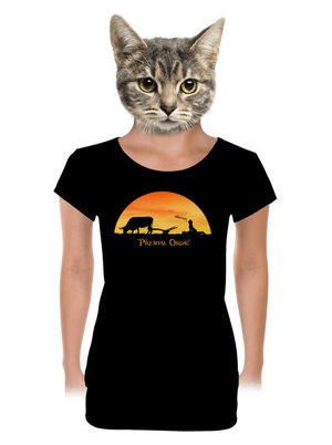 dámské tričko s lemem