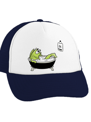 Poslední koupel kšiltovka truckerka French Navy cap