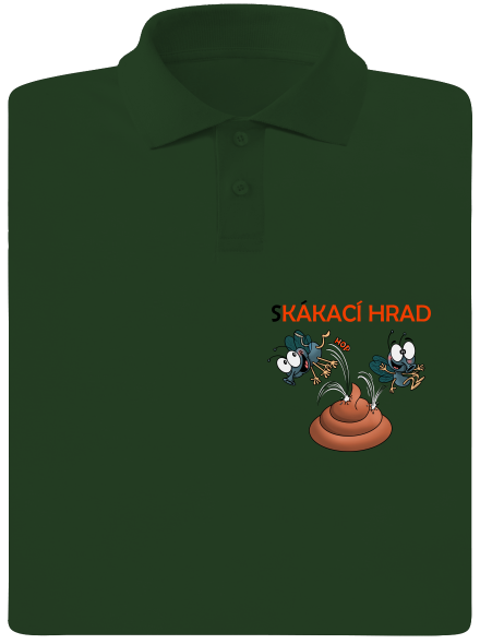 Skákací hrad pánská polokošile Bottle Green Mal