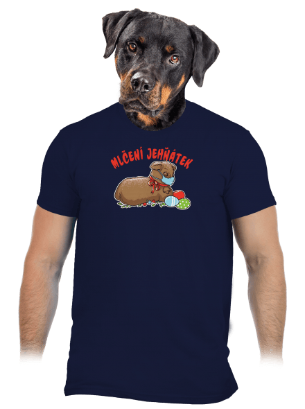 Mlčení jehňátek pánské tričko Navy