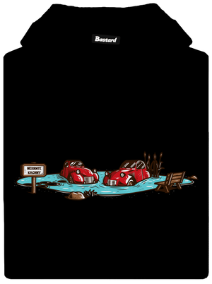 Kachny pánská mikina klokanka Black