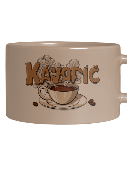 Kávopíč hrnek makronka Brown Macaron