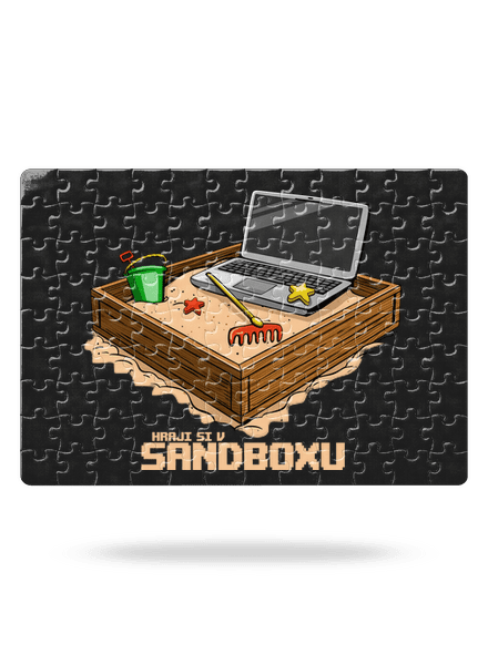 Sandbox puzzle White