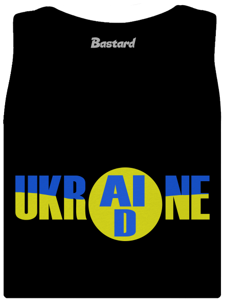Ukrajina - AID dámské tílko klasické Black
