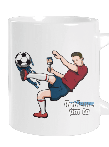 Natřeme jim to - Fotbal velký hrnek White