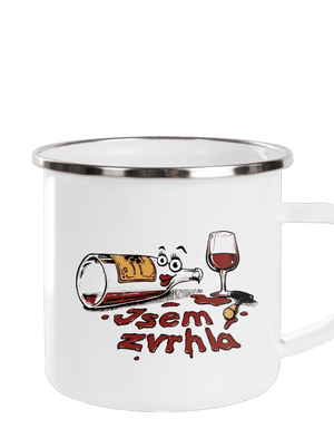 Zvrhlá plecháček White