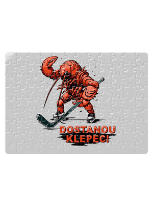 Dostanou klepec puzzle White