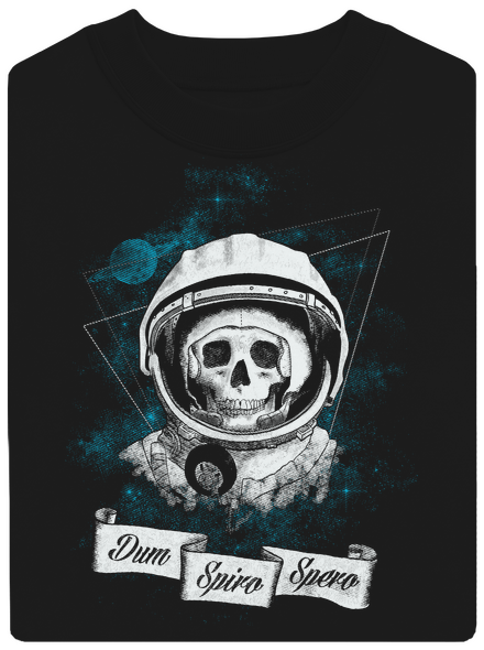 Dum Spiro Spero unisex mikina bez kapuce Black
