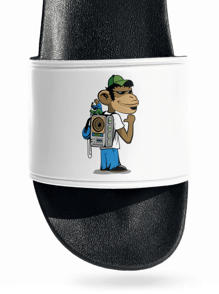 Boombox backpack pantofle White