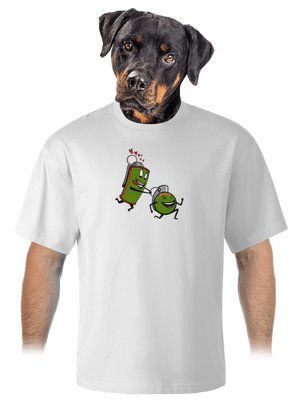 unisex tričko oversized