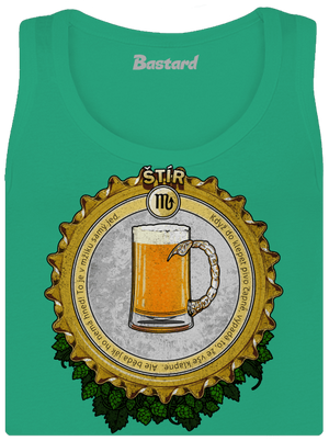 Pivní horoskop: Štír dámské tílko klasické Mint Mal
