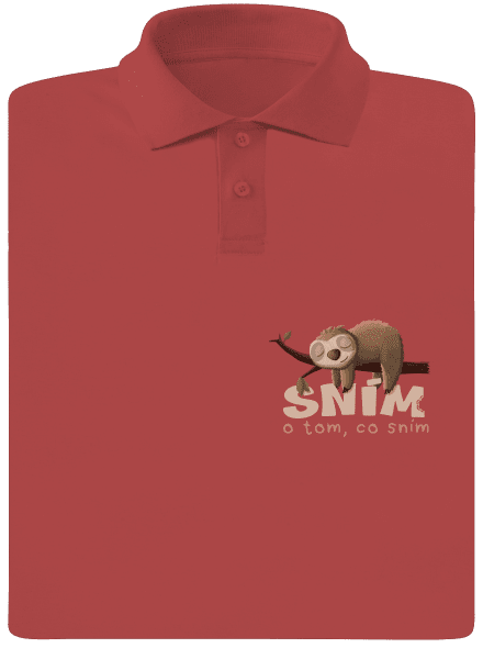 Sním o tom, co sním pánská polokošile Burgundy