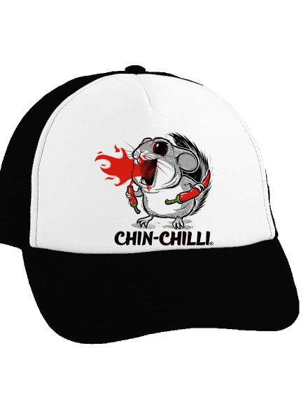 Chinchilli kšiltovka truckerka Black cap