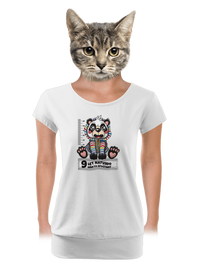 dámské tričko s lemem