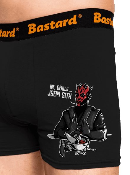 Jsem sith boxerky Black