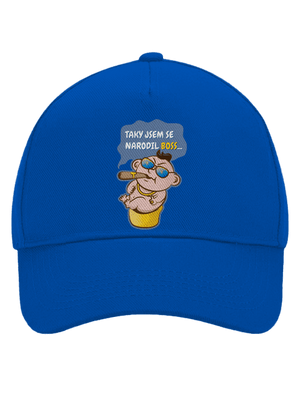 Boss kšiltovka baseballka Bright Royal