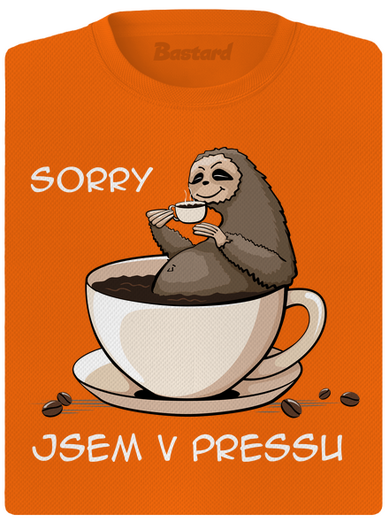 V pressu dámské sportovní tričko Neon Orange