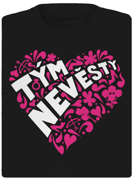 Tým nevěsty dámské sportovní tričko Black