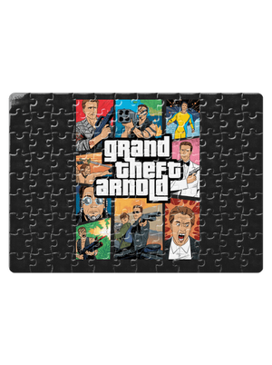 Grand Theft Arnold puzzle White