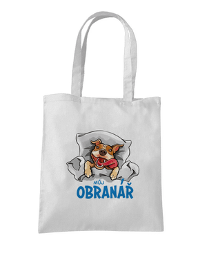 Můj obranář taška White