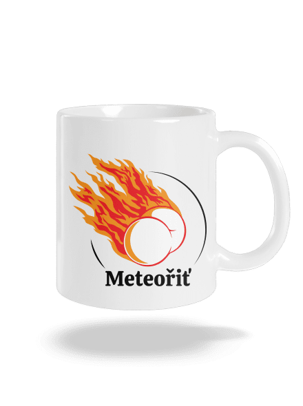 Meteořiť klasický hrnek White