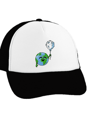 Balónek kšiltovka truckerka Black cap