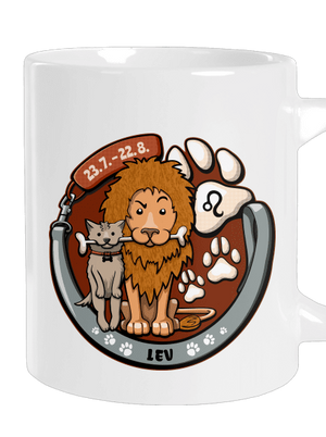 Psí horoskop: Lev velký hrnek White