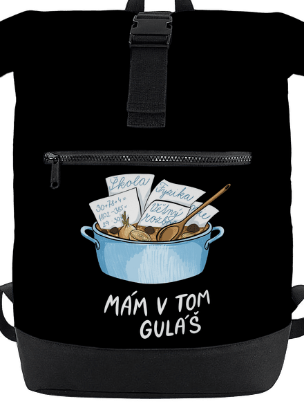 Mám v tom guláš batoh Black