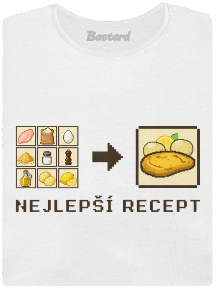 Nejlepší recept dámské tričko White