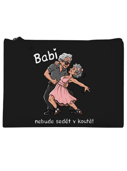Babi v koutě taštička Black