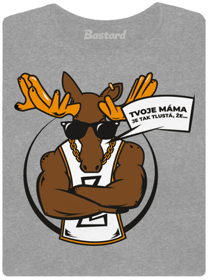 Stírací drsňák dámské tričko Dark Gray Melange