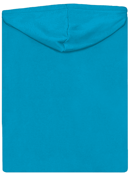 Bez potisku dámská mikina na zip Blue Atol