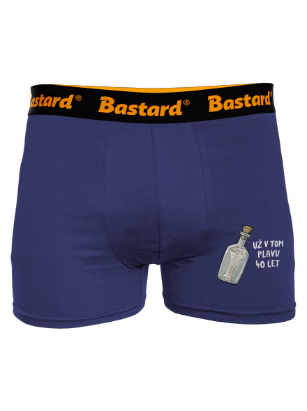Už v tom plavu boxerky Blue Navy