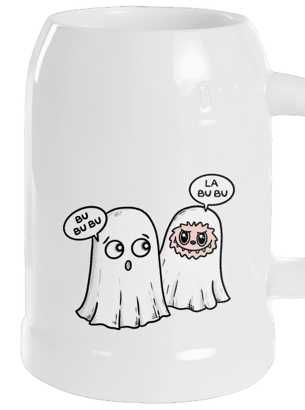 La bu bu půllitr White