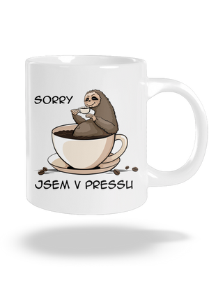 V pressu velký hrnek White