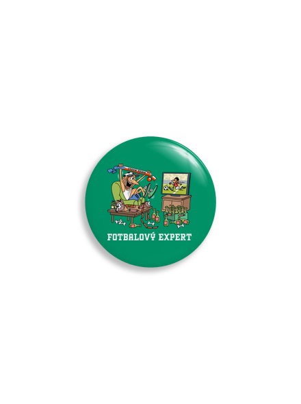 Fotbalový expert placka uni