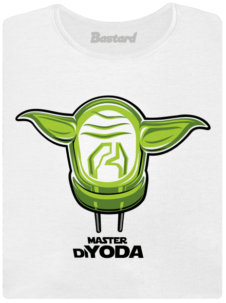Mistr DiYoda dámské tričko premium White
