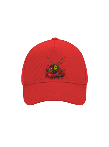 DJ cvrček kšiltovka baseballka Classic Red