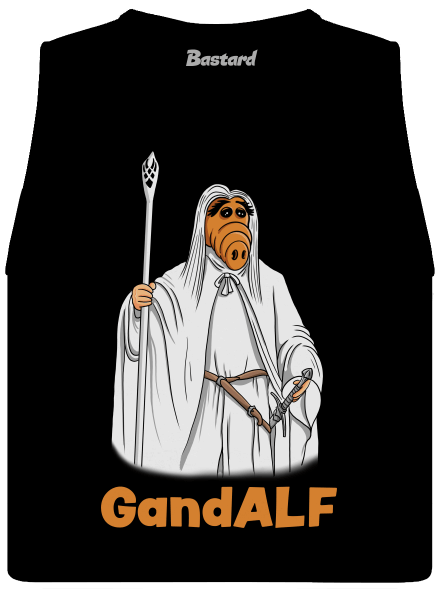 GandALF dámské tílko volné Black