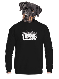 unisex mikina bez kapuce