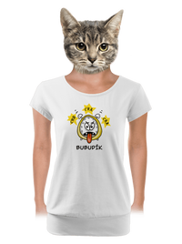 dámské tričko s lemem