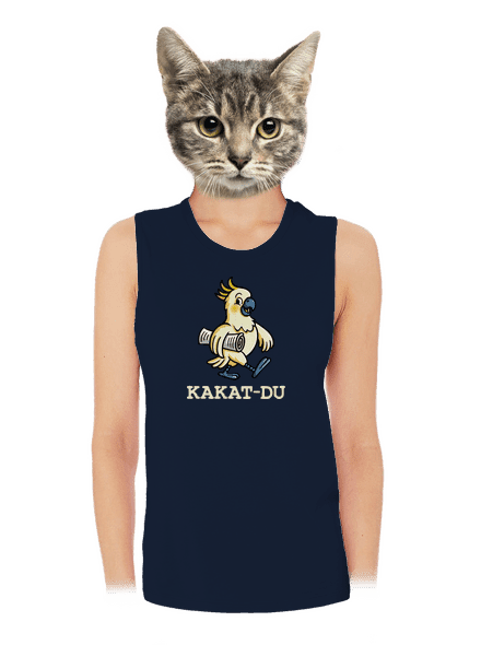 Kakat-du dámské tílko volné Navy