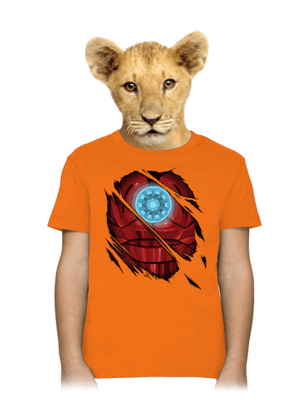 Ironman dětské tričko Orange
