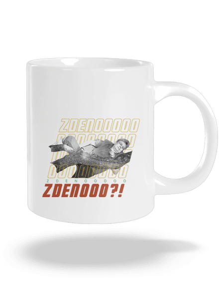 B18: Bába pod kořenem velký hrnek White