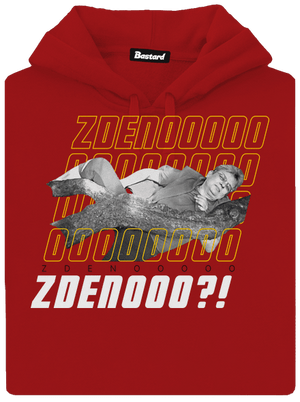 B18: Bába pod kořenem dámská mikina klokanka Red Mal