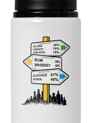 Rozcestník lahev na vodu White