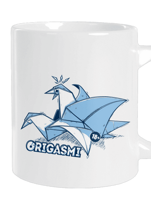 Origasmi velký hrnek White