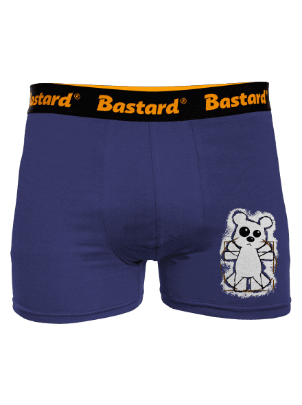 Da Vinci Teddy boxerky Blue Navy